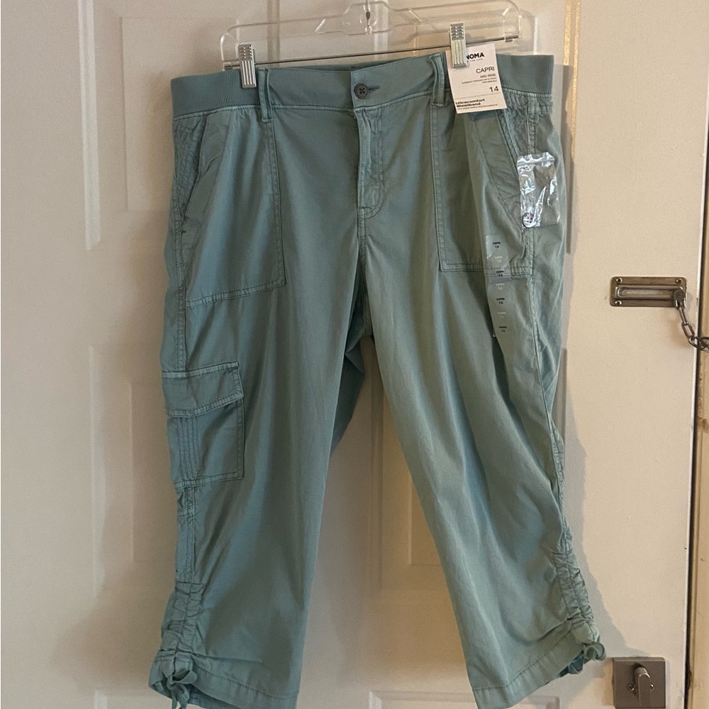 NWT Sonoma capri’s size 14